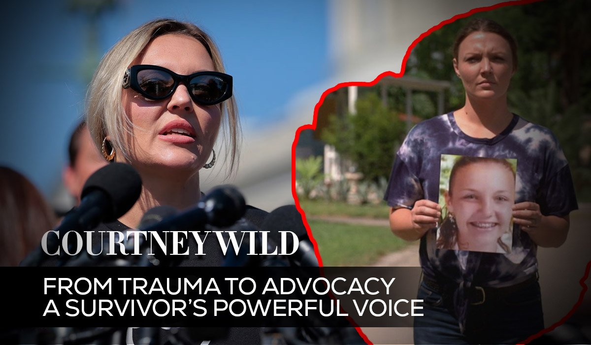 Courtney Wild survivor and advocate