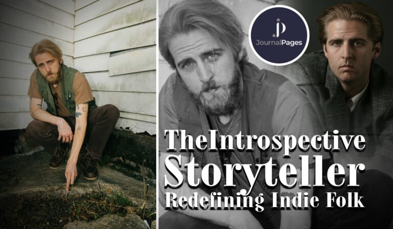 Christian Lee Hutson performing live with acoustic guitar